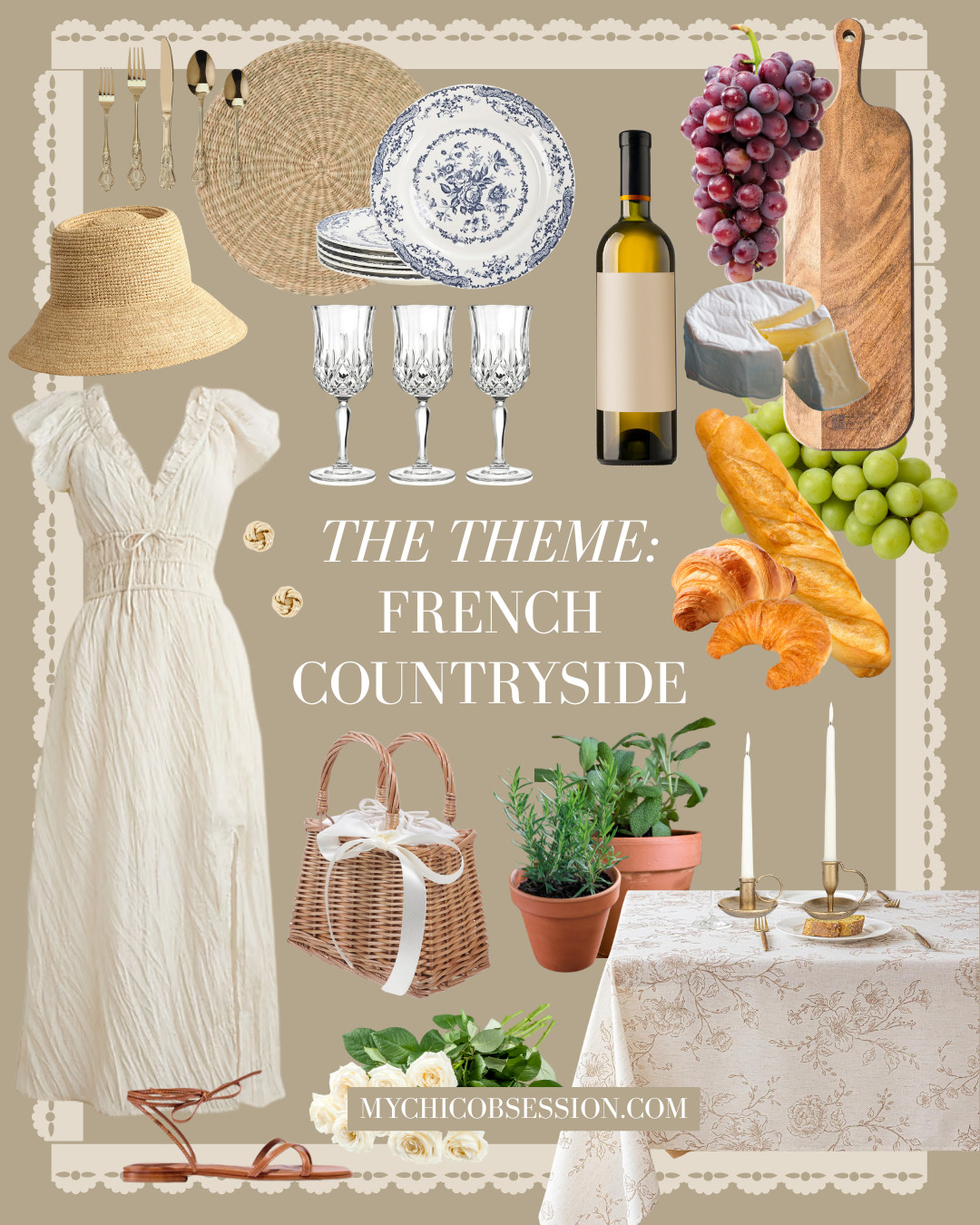 Host the dinner party of your dreams with this inspiration. Channel the French Countryside when you're planning for the ultimate dining experience for you and your guests. From toile dishware to elegant taper candles, let this inspiration guide your next dinner party this summer. 

 

#LTKHome #LTKSeasonal #LTKStyleTip
