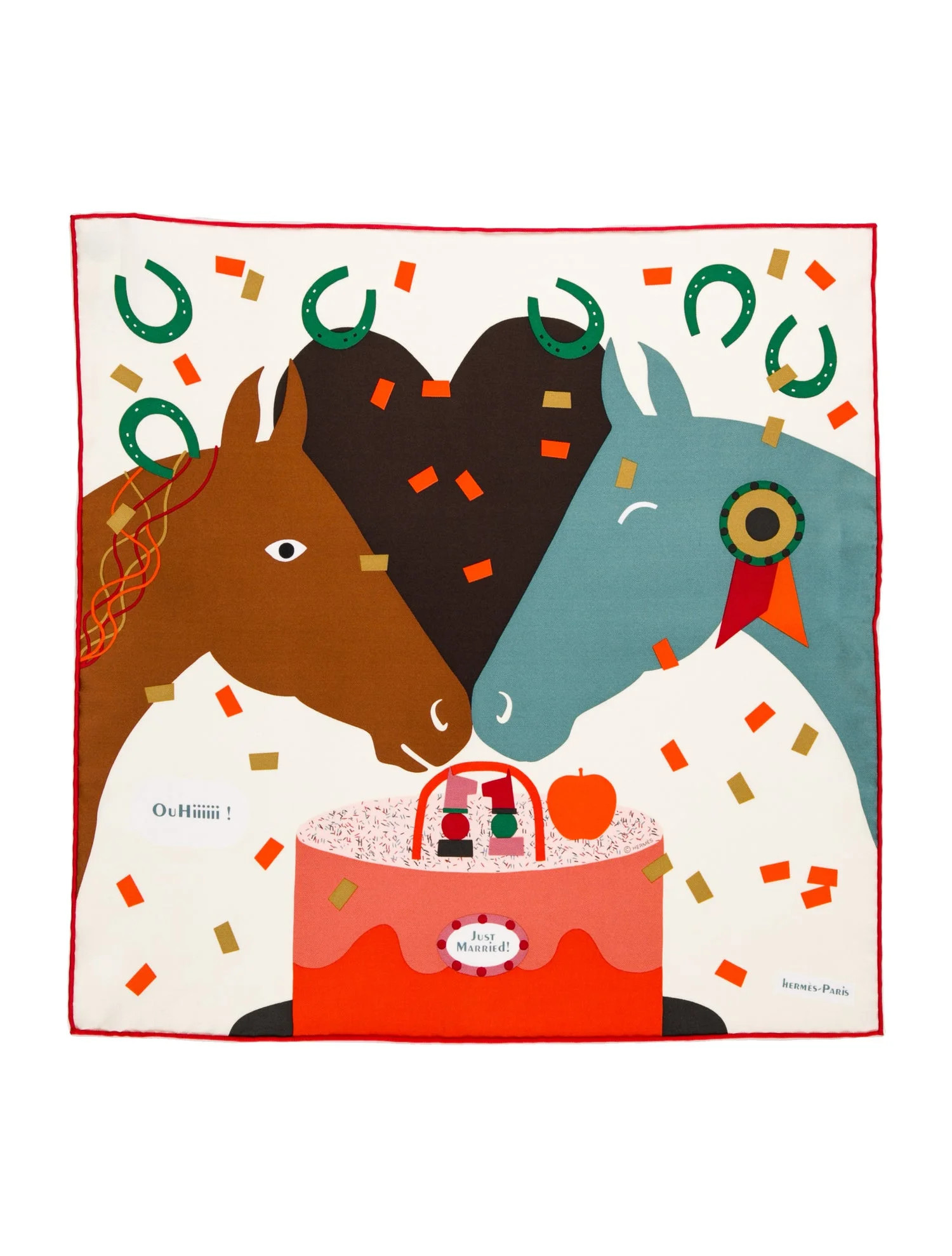 Just Married Silk Scarf w/ Tags | The RealReal