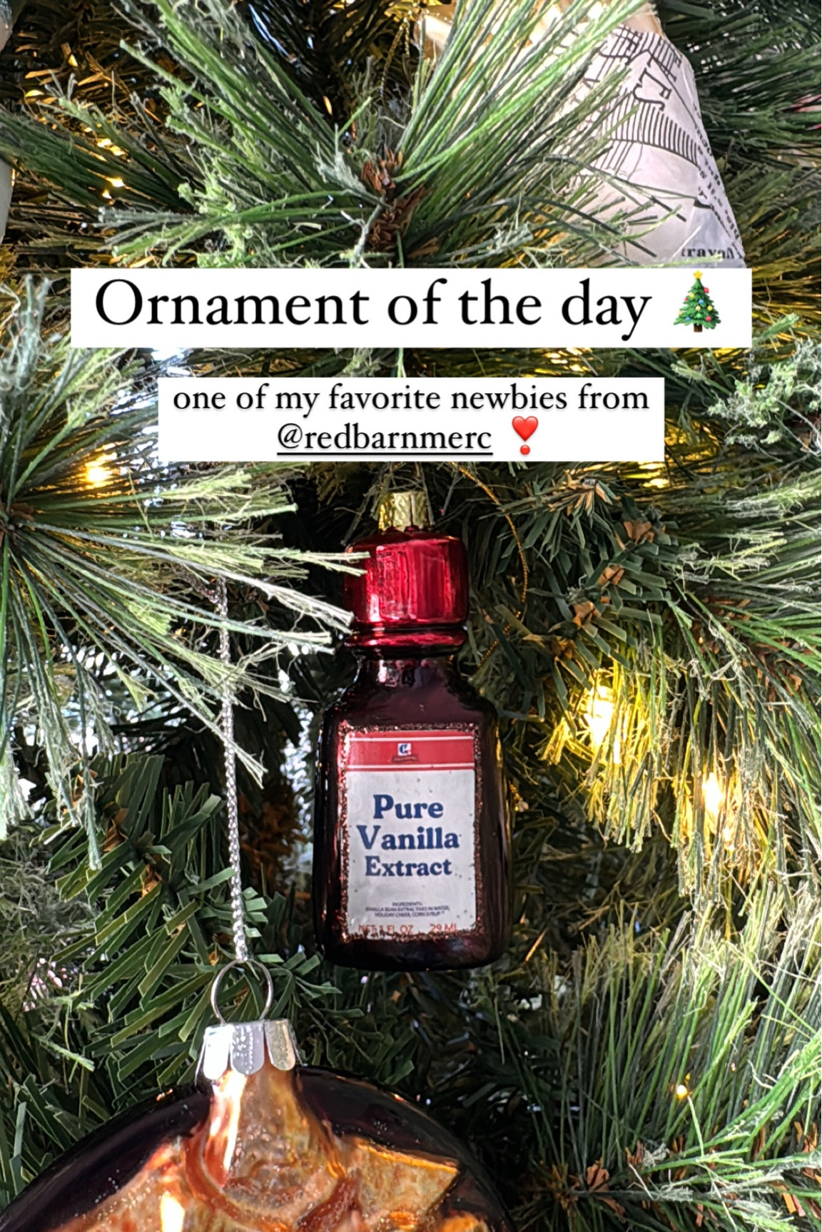 Food ornament, vanilla ornament, food Christmas tree, themed Christmas tree, ornament for baker

#LTKfindsunder50 #LTKSeasonal #LTKhome