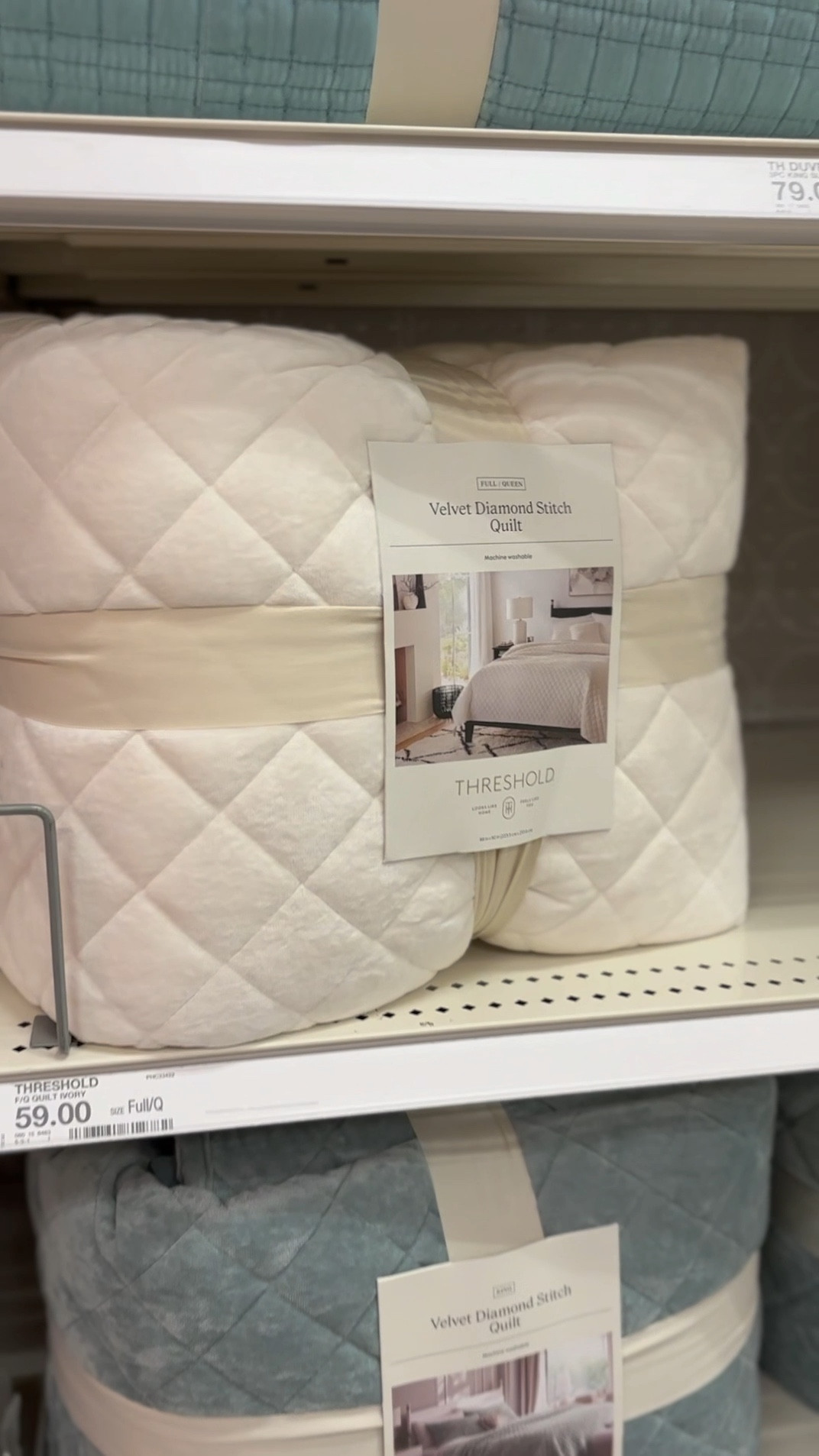 Velvet diamond stitch quilts - highly rated, many color options. These looked so cozy for fall and winter bedding!

#LTKStyleTip #LTKSeasonal #LTKHome