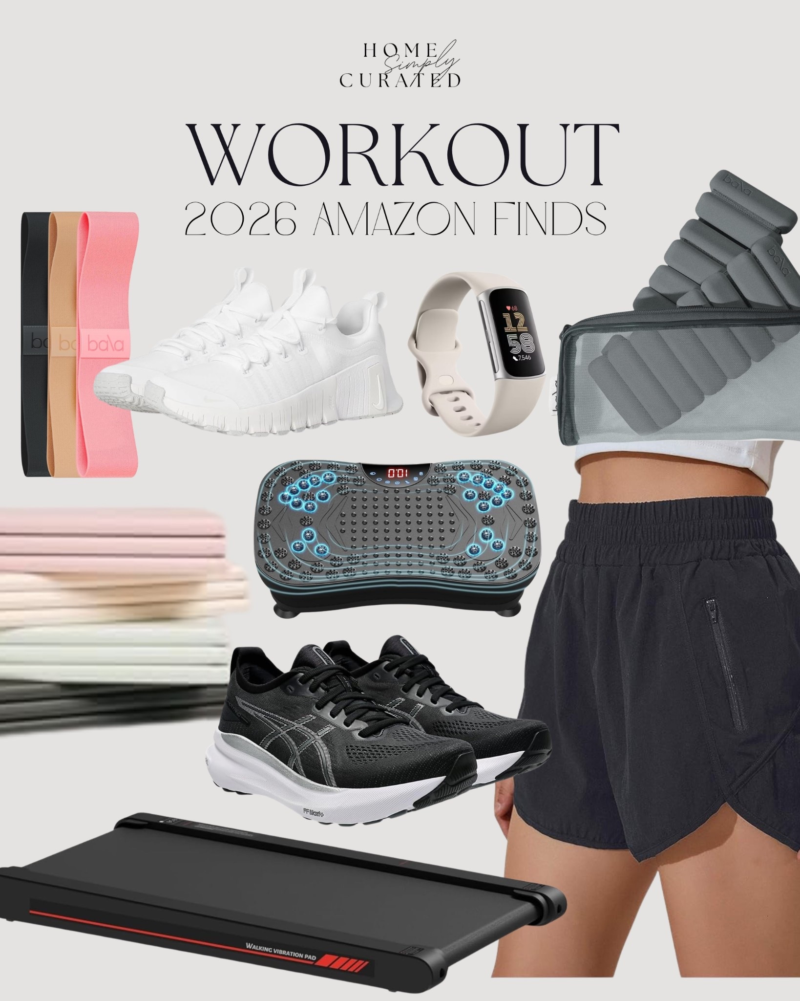 Head into 2026 with an attainable workout routine and these budget friendly Amazon finds!! 



2026, New Year resolutions, workout routine, healthy lifestyle, Amazon finds, New Year New Me, workout best sellers, walking pad, bala bands, asics, black short, workout gear, home gym, yoga mat, Fitbit 

#LTKmorningroutine #LTKfitnessgoals #LTKselfcare