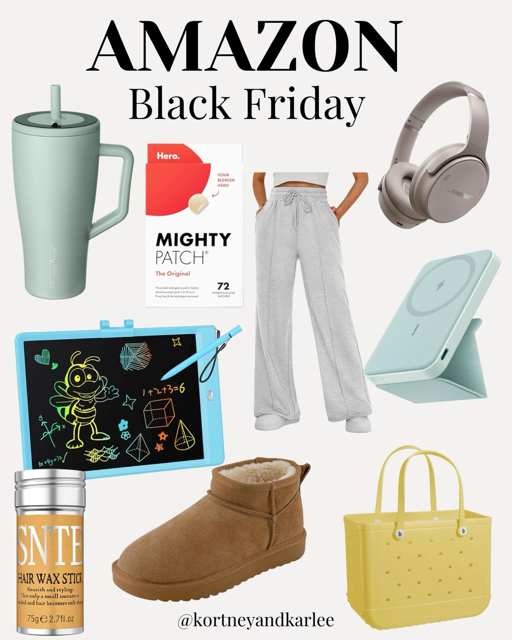 Amazon Black Friday!

Kortney and Karlee | #kortneyandkarlee 

#LTKfindsunder50 #LTKfindsunder100 #LTKstyletip