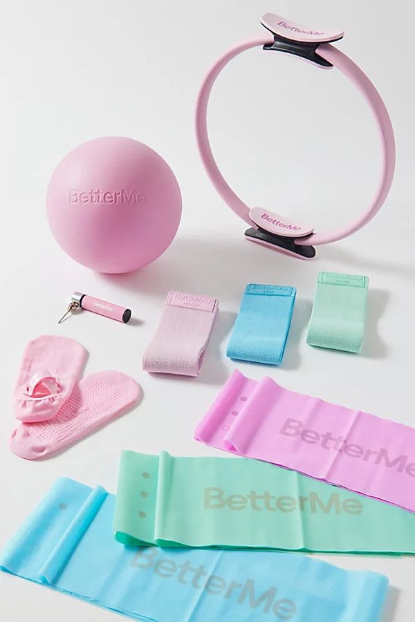 BetterMe Pilates Essential Kit in Raspberry Pink at Urban Outfitters | Urban Outfitters (US and RoW)