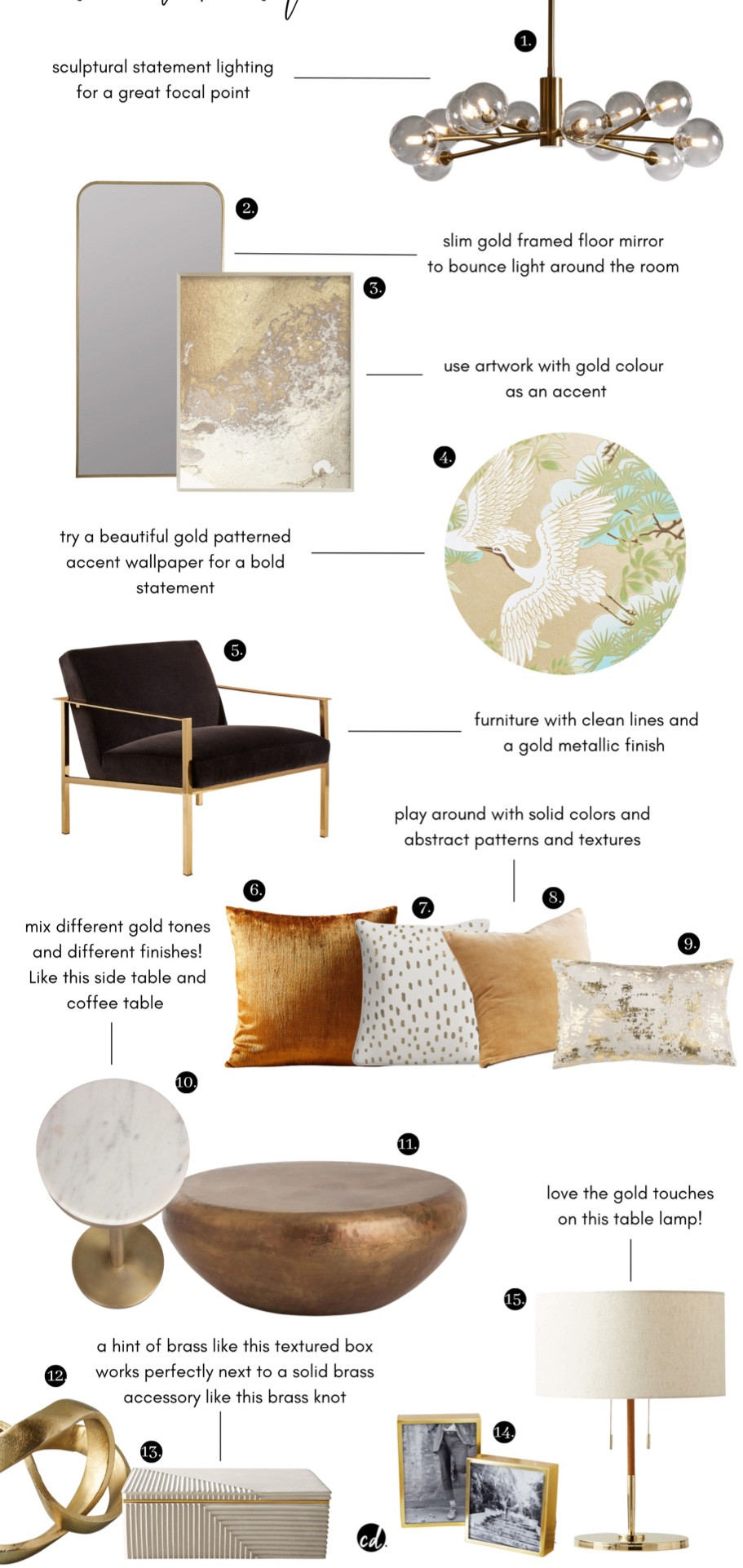 Gold Living Room Accents: Modern Look Edition
The best finds you can style in your living room with a modern twist

#LTKhome #LTKGiftGuide