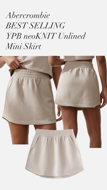 Abercrombie best selling YPB neoKNIT Unlined Mini Skirt #springoutfit

#LTKfitness #LTKActive #LTKSeasonal