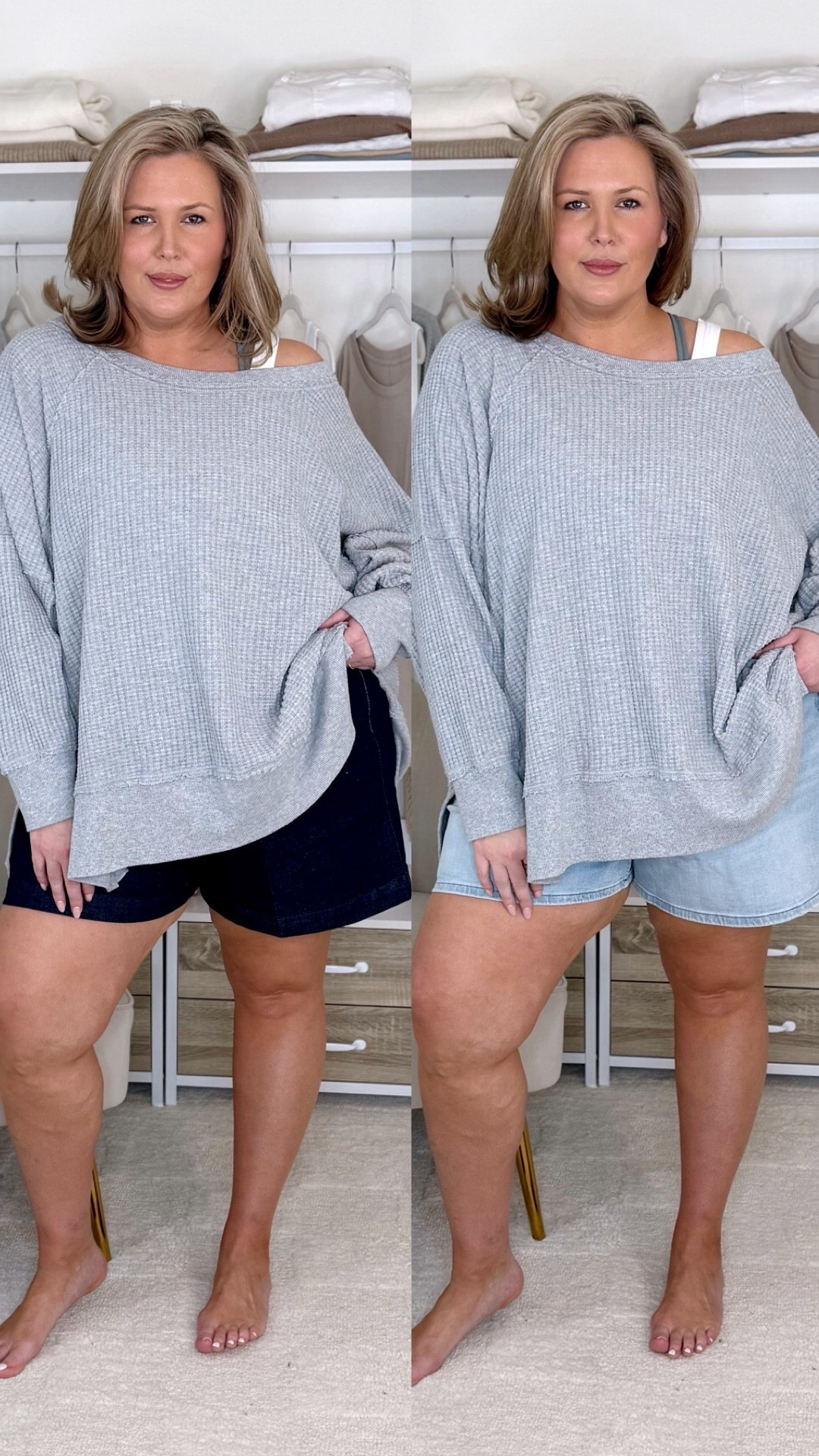 Wearing a 2X in the both of the shorts and XXL in the top! Loving how these shorts fit, I’m so impressed! Im wearing the 5 inch!

Use my code ASHLEYDXSPANX for new customers sitewide for free shipping!

Plus size fashion, Spanx finds, everyday outfit ideas, denim shorts, ootd, trendy fashion, mom style, midsize fashion, plus size outfit ideas, spring fashion, spring outfit ideas

#LTKPlusSize #LTKMidsize #LTKOver40