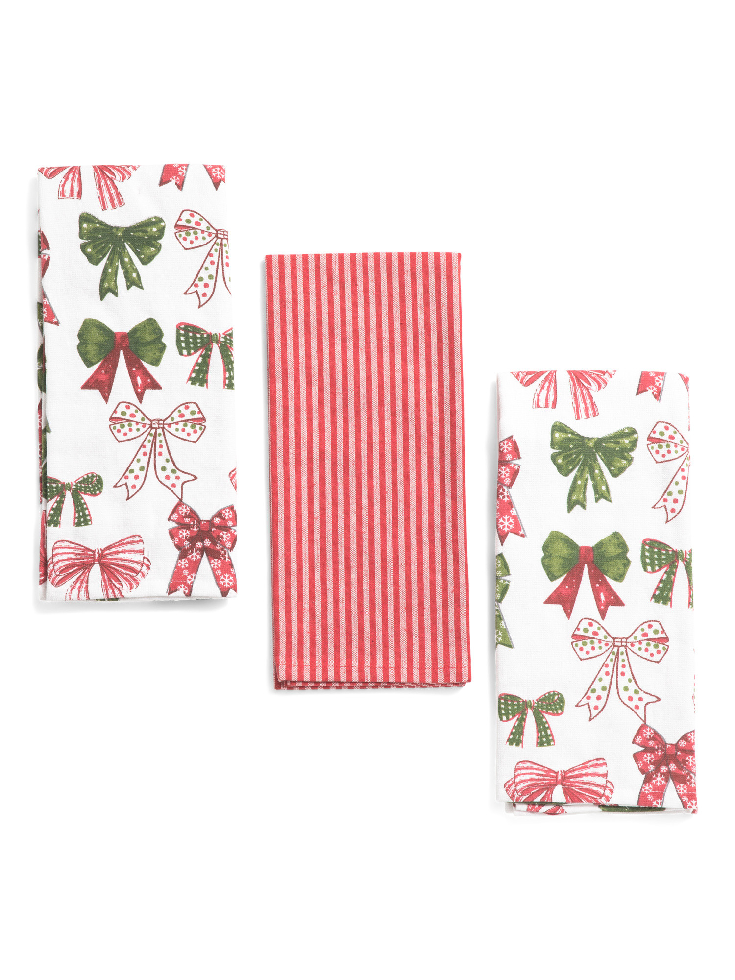 Set Of 3 Bow Kitchen Towels | Entertaining | Marshalls | Marshalls