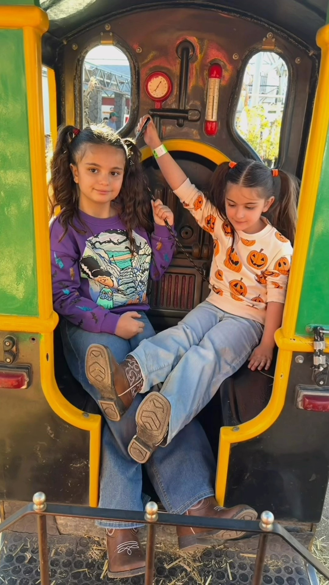 It’s not just the boots 🤎
It’s the whole fall feeling — cozy sweaters, wide-leg jeans, and pumpkin-patch giggles under golden light 🎃✨

👢 Western Boots — Wonder Nation (Walmart)
👖 Wide-Leg Jeggings — Wonder Nation (Walmart)
👕 Pumpkin Sweater — Amazon
👕 Purple Graphic Sweater — Nordstrom Rack

#LTKGiftGuide #LTKHalloween #LTKKids