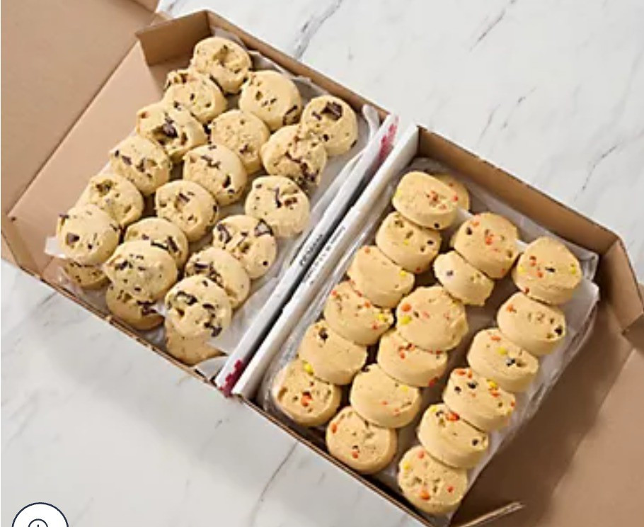 David's Cookies 72 Piece Preformed Large Ready to Bake Cookie Dough

#LTKValentine #LTKfoodie #LTKSaleAlert