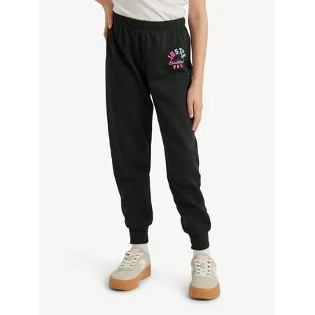 Justice Girls Fleece Joggers Sizes XS - XLP | Walmart (US)