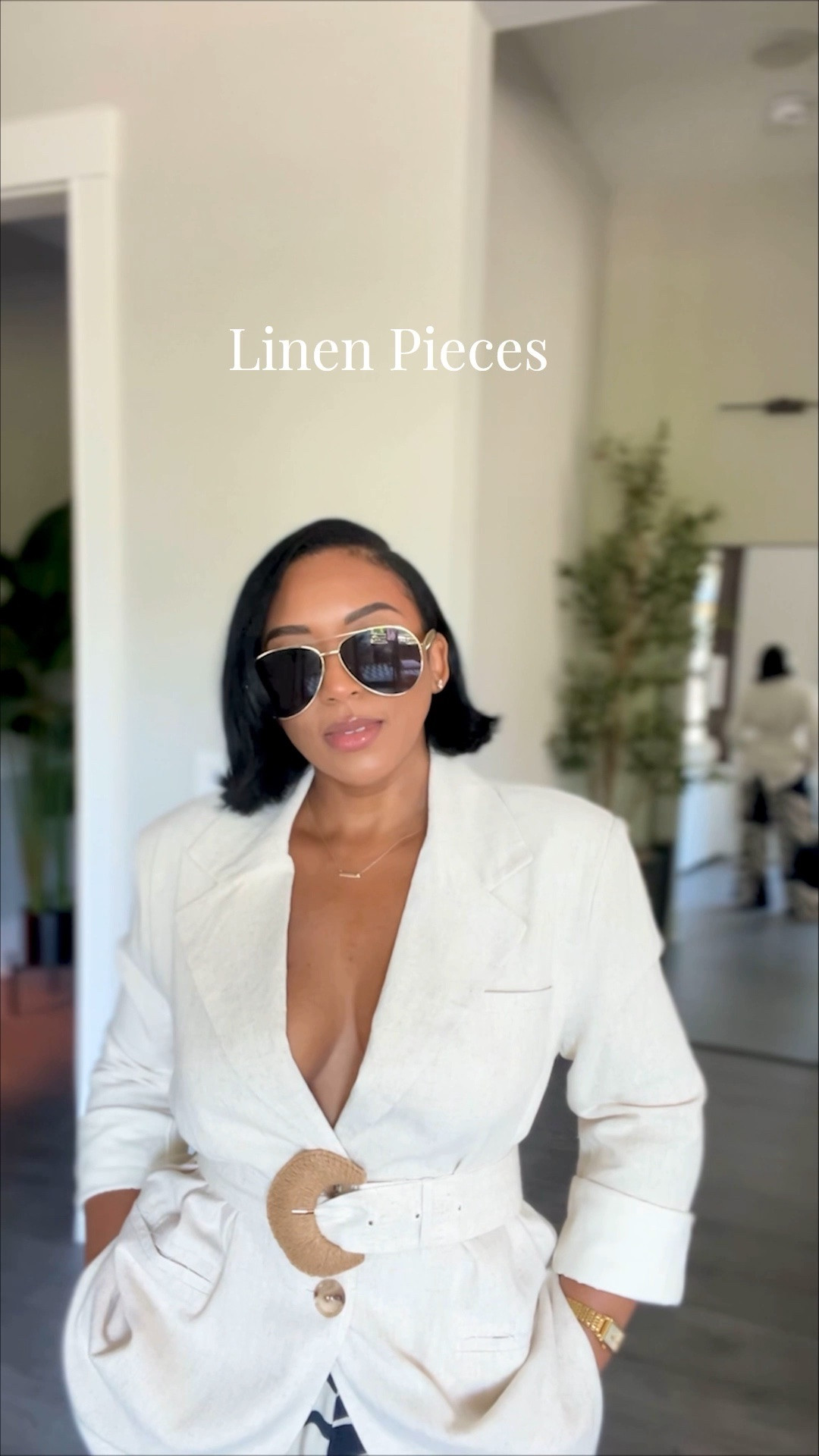 Dressy Linen Outfit Inspo for Summerr
Linen blazer: JLuxLabel
Linen pants: JLuxLabel (the pants are a part of a two piece set called Navy Palm Print Tropical Daze)


#LTKOver40 #LTKootd