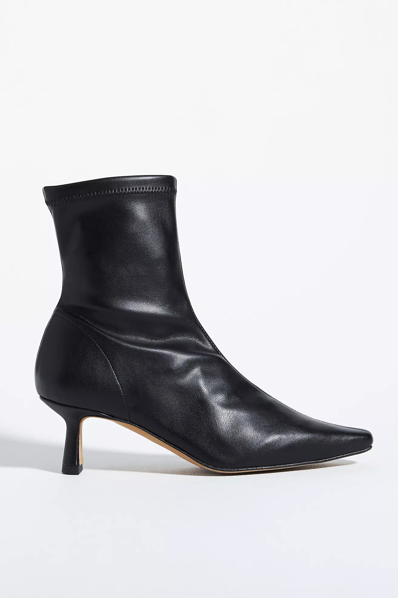 Angel Alarcon Pointed-Toe Kitten-Heel Boots | Anthropologie (US)