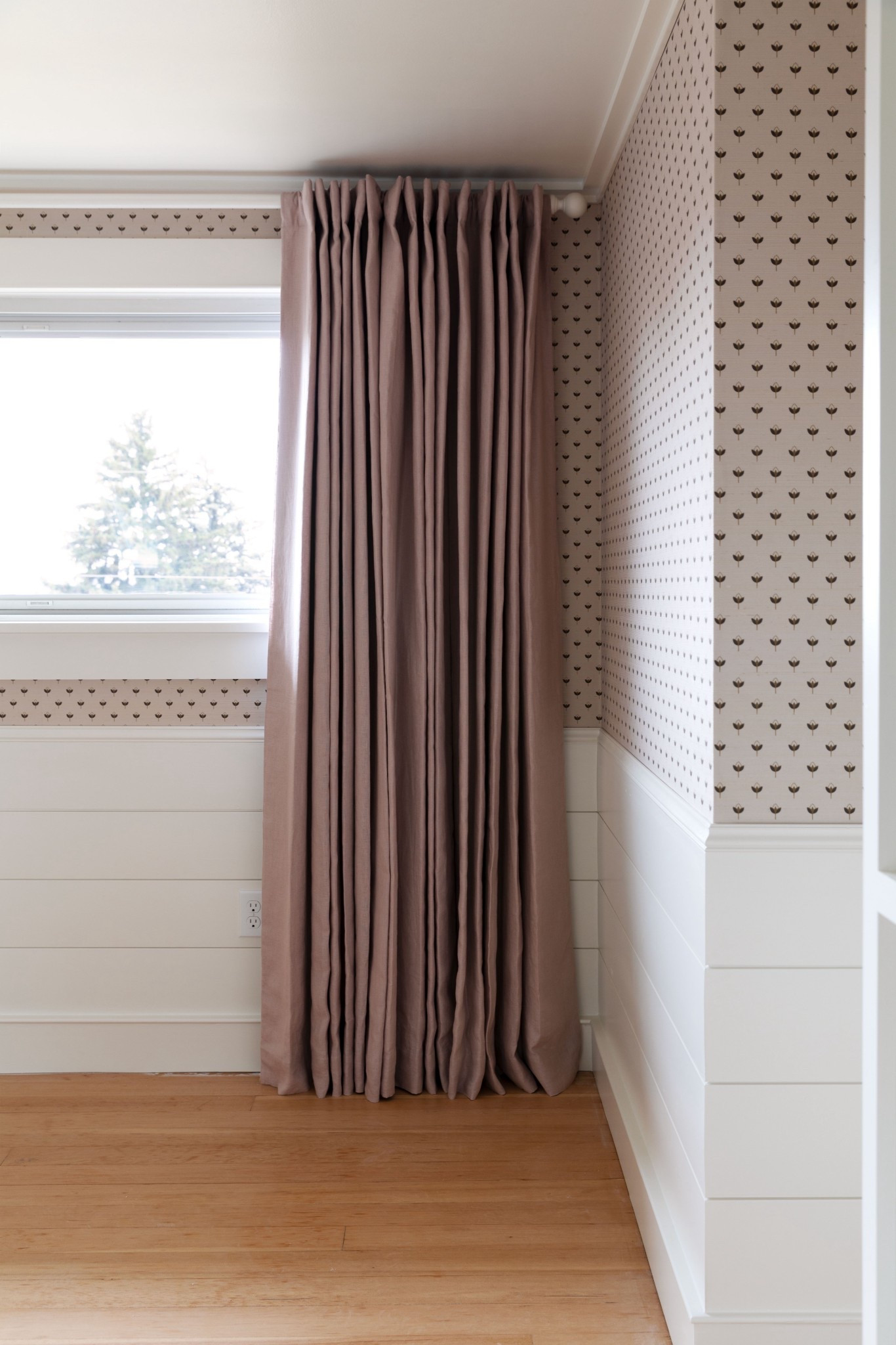 I love when something feels custom without the custom price tag!

These European linen blackout curtains have such a beautiful drape and texture - and hanging three panels per side gives them that fuller, tailored look. The Rose Quartz color is especially pretty against this wallpaper ❤️
 Exact panels linked below

#QuincePartner @onequince 

#LTKHome