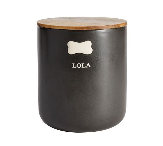 Mason Stoneware Pet Treat Canister | Pottery Barn (US)