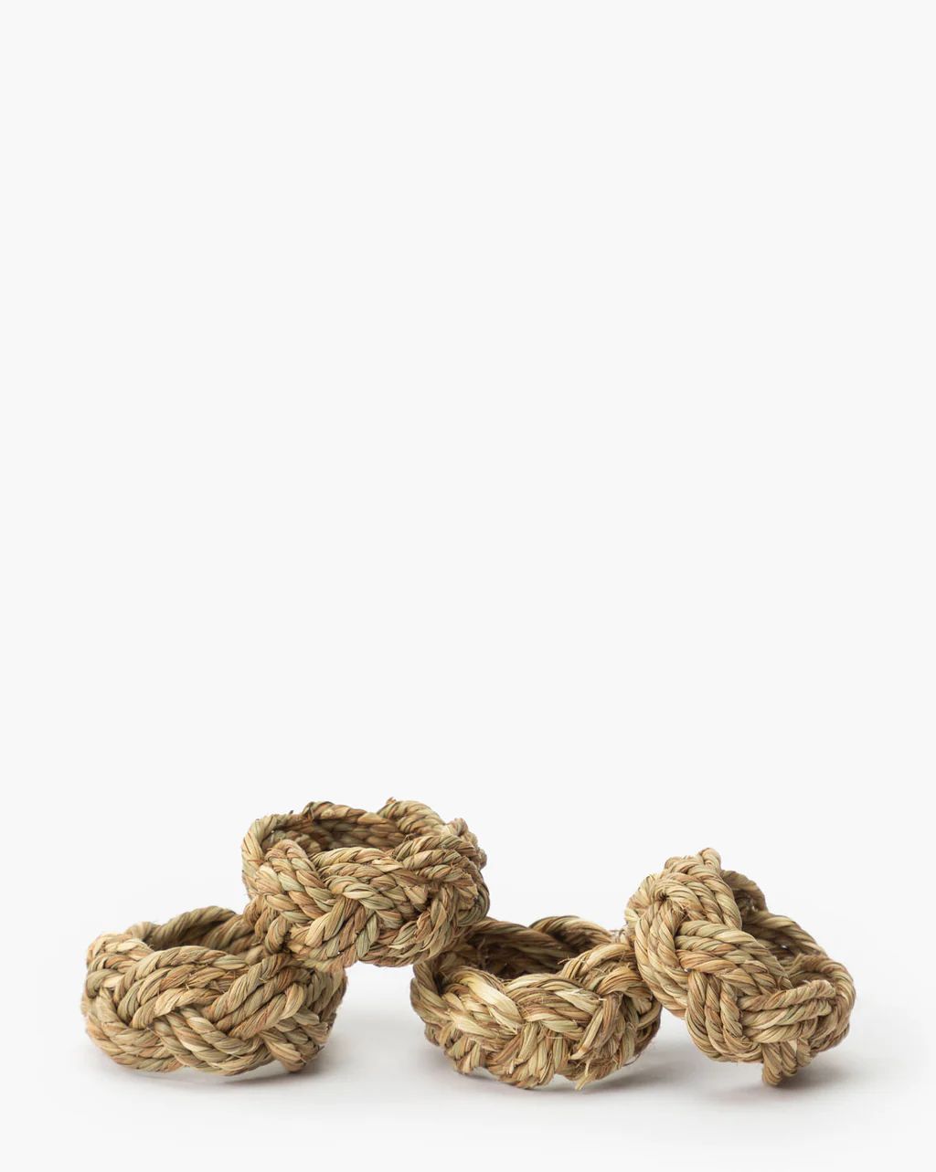 Braided Seagrass Napkin Rings (Set of 4) | McGee & Co. (US)