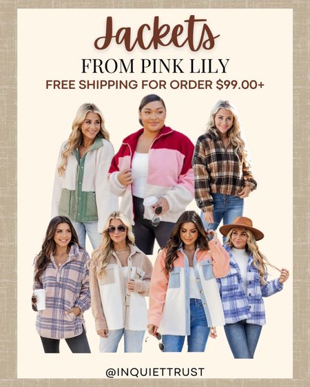 More jackets from Pink Lily!

#plussizefashion #trendyfashion #affordableoutfit #falloutfitinspo

#LTKSeasonal #LTKstyletip #LTKworkwear