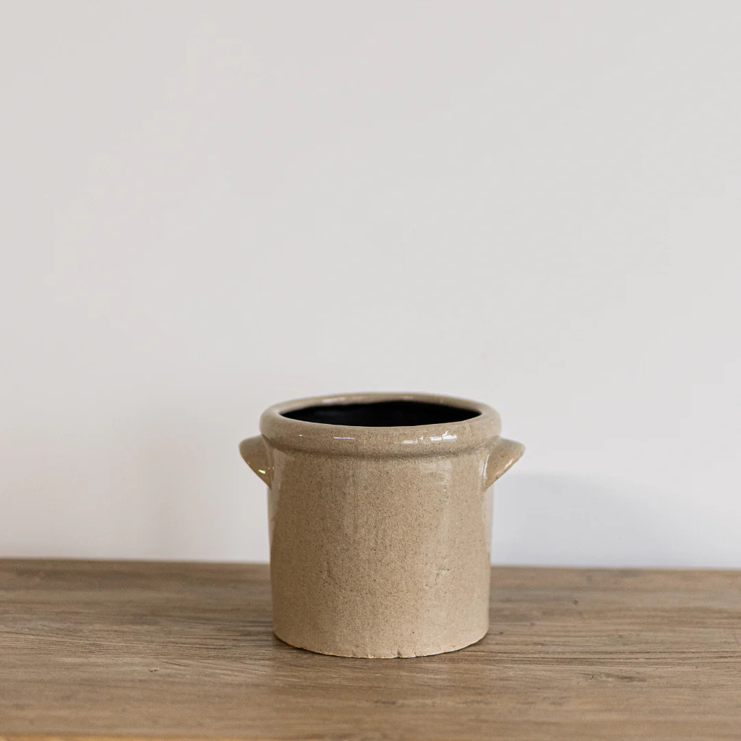 Ceramic Handle Crock | By Luxe B Co. | luxe bCO