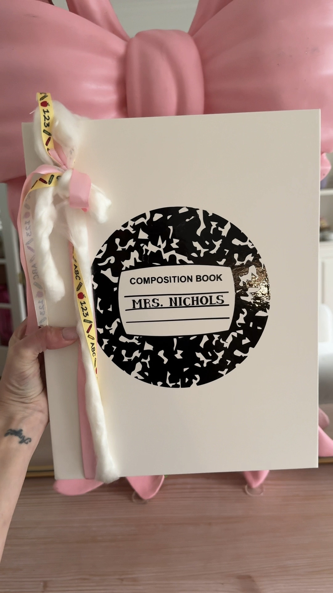 DIY Composition Book for teacher appreciation gifting vessel 📓✏️✨

#LTKU #LTKSeasonal #LTKGiftGuide