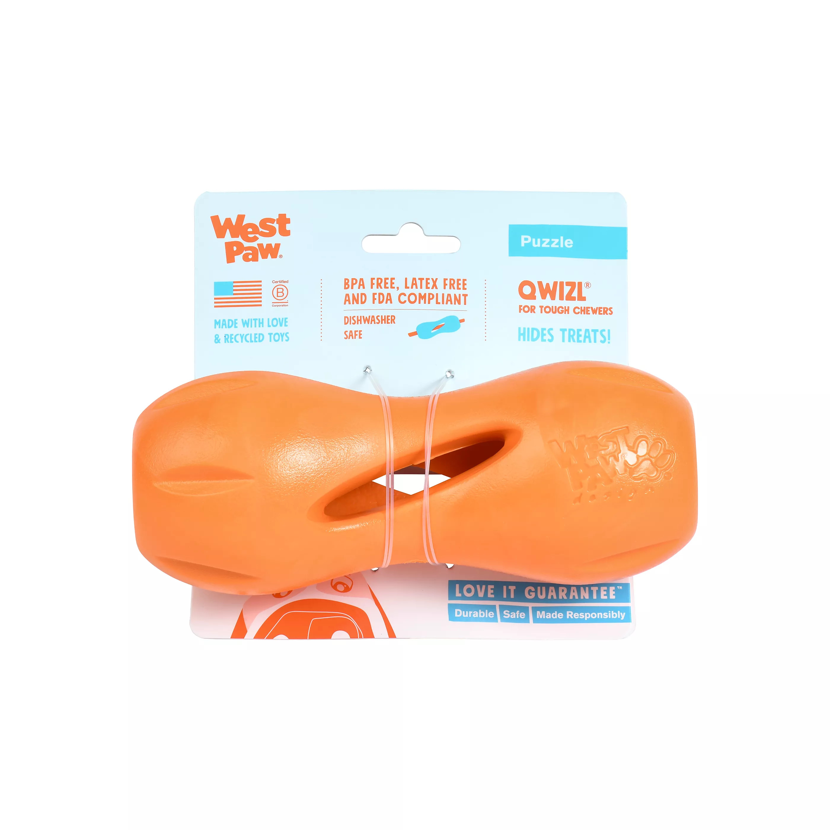 West Paw Zogoflex Qwizl Dog Toy | PetSmart