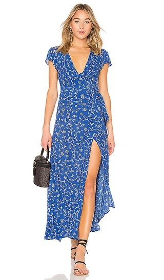 AMUSE SOCIETY Summer Safari Dress in Blue Coast | Revolve Clothing (Global)