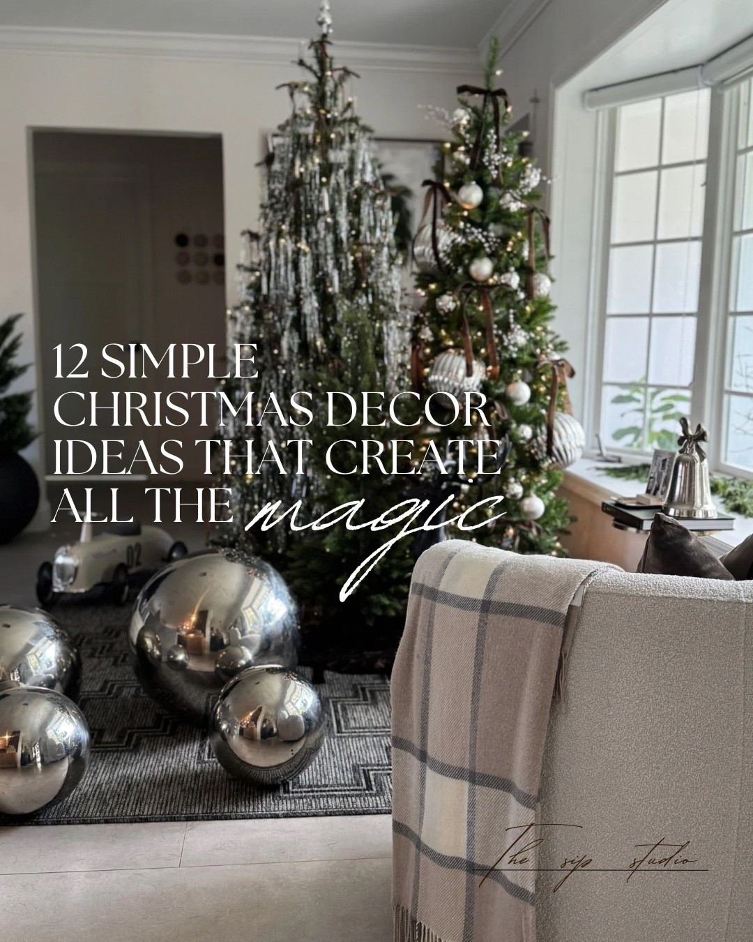 The magic of Christmas is in the small details ✨ From layering wreaths and garlands to adding cozy throws and subtle metallic accents, these simple Christmas decor ideas will help your home feel warm, festive, and beautifully styled. Perfect inspiration for a classic, cozy holiday home 🤍🎄

#LTKHoliday #LTKSaleAlert #LTKGiftGuide