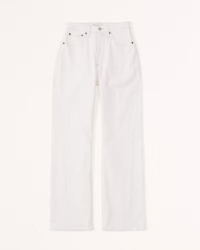 Curve Love High Rise Twisted Seam 90s Relaxed Jean | Abercrombie & Fitch (US)