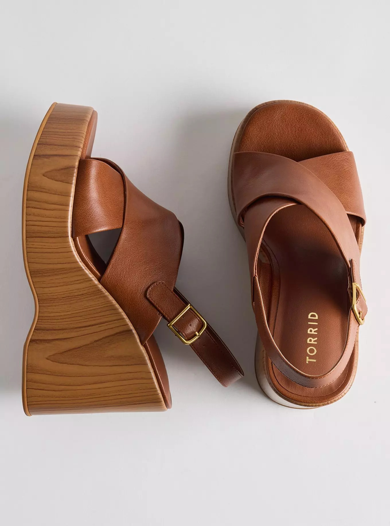 Criss-Cross Strap Wedge (WW) | Torrid (US & Canada)