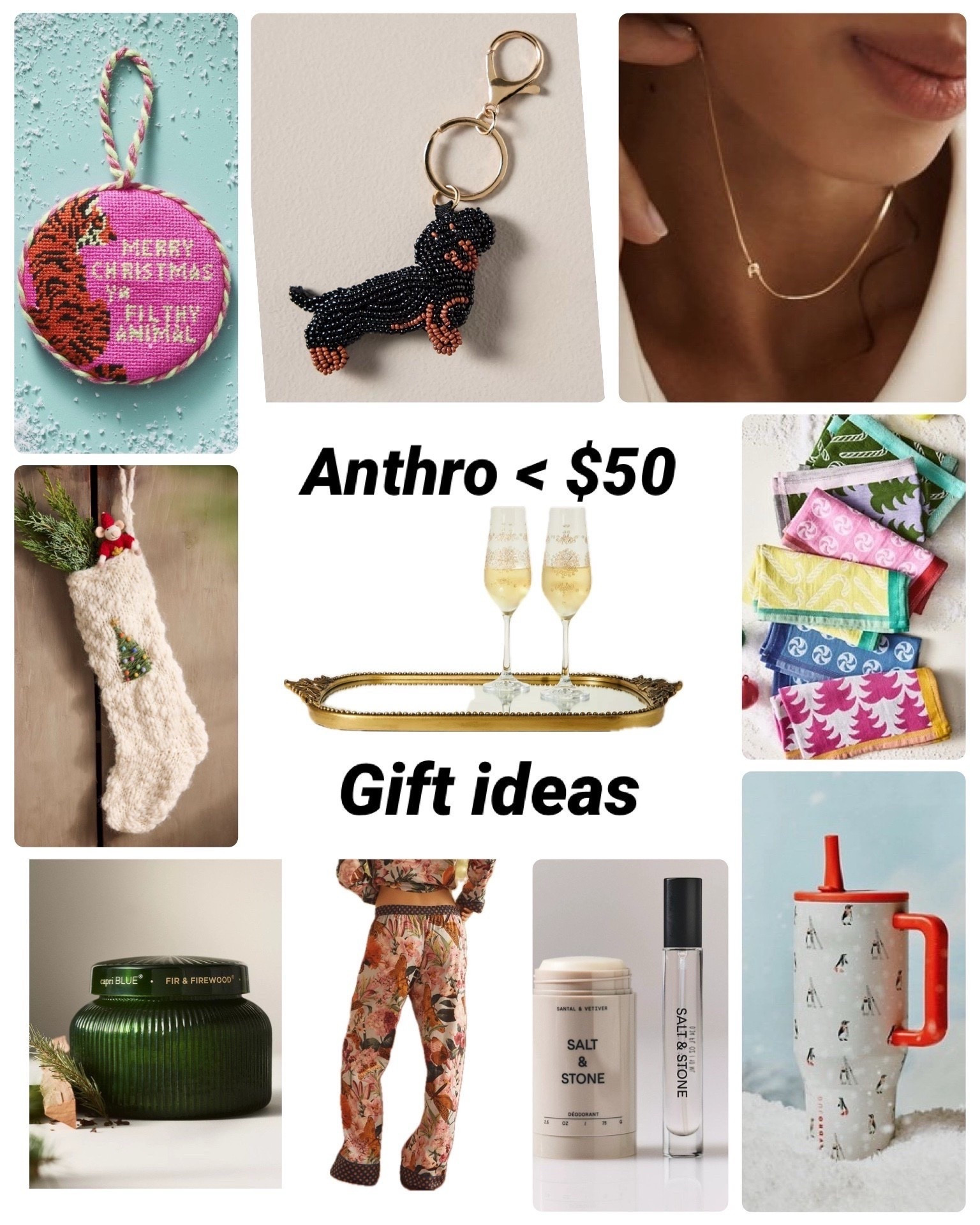 @Anthropologie gift ideas under $50 
Use code SPOILEDHOME30 through the weekend 



#LTKGiftGuide #LTKFindsUnder50 #LTKHoliday