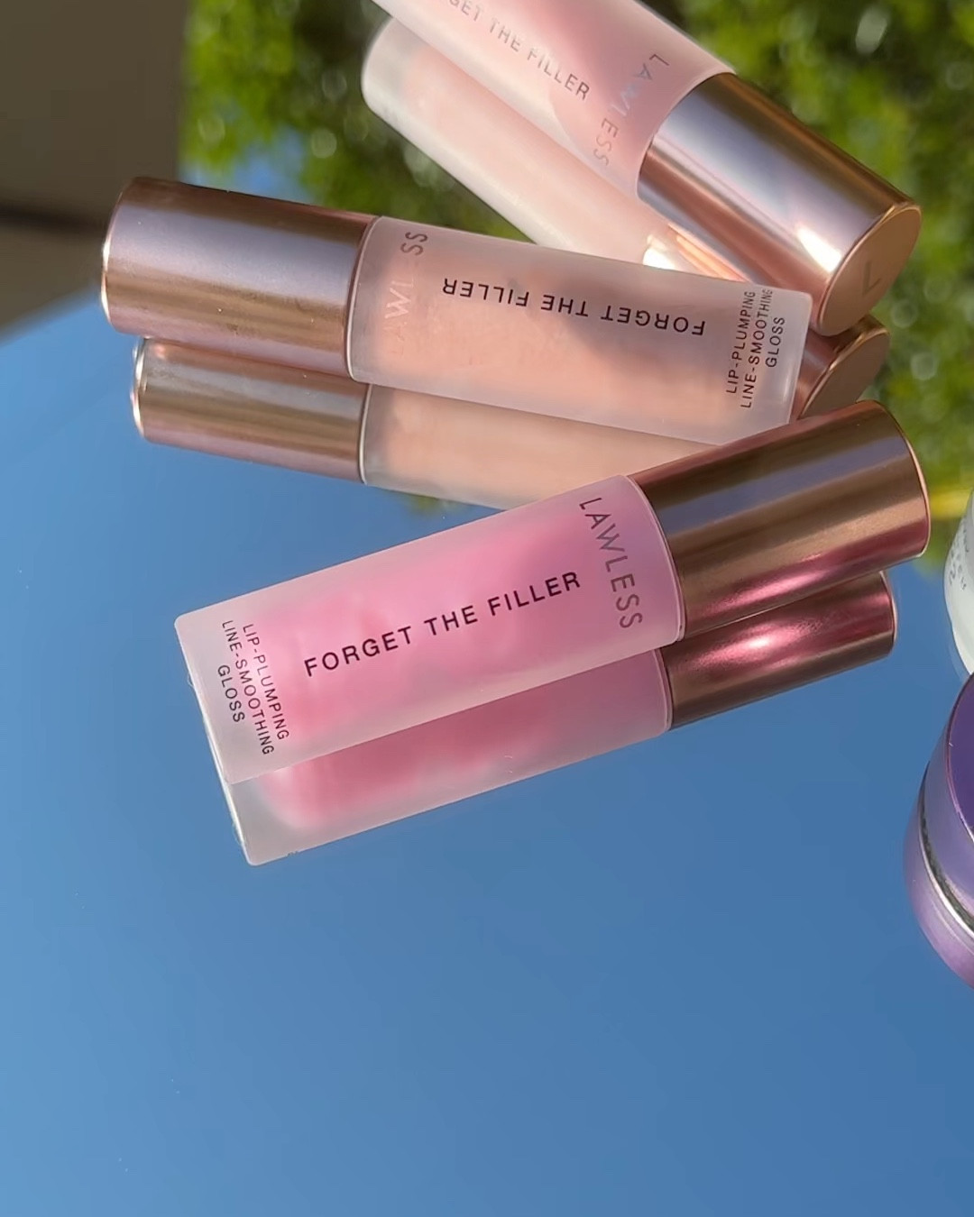 New forget the filler shades…they are such luminous pinks!💓🫦
Swatches from bottom to top:
Lip mask in Sweet Daisy
FTF gloss in Bon Bon
FTF gloss in Candy Sky
FTF gloss in Daisyette 

#LTKVideo #LTKFindsUnder50 #LTKBeauty