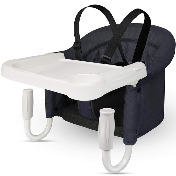 Hook On High Chair with Tray, Fast Table Chair Clip on Table High Chair, High Chair That Attaches... | Amazon (US)