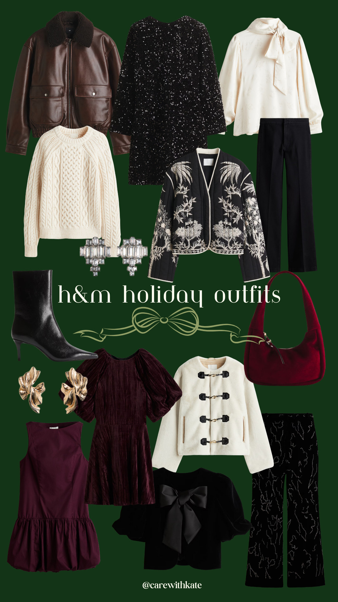 So many cute holiday party outfits at H&M right now! Use code 0670 for 20% off!  

 #LTKwinter #LTKpartywear #LTKstyletip