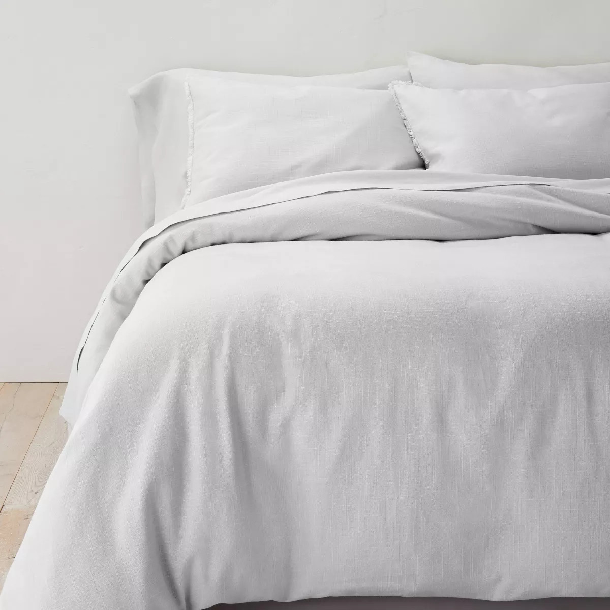 Heavyweight Linen Blend Duvet Cover & Pillow Sham Set - Casaluna™ | Target