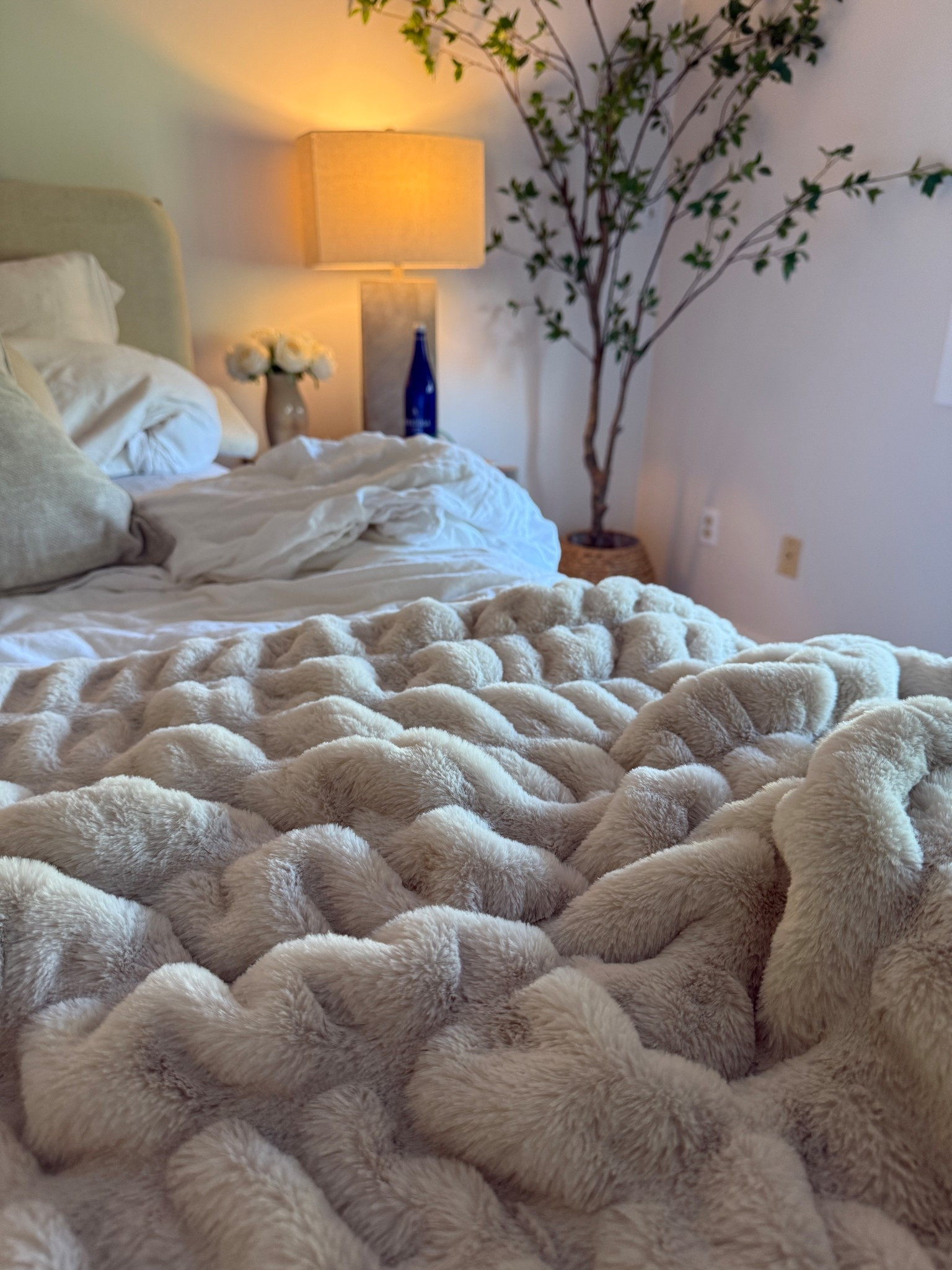 Lola blanket in xl antique ivory  

#LTKHome