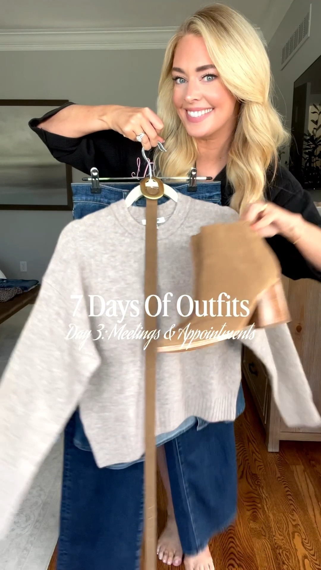 Wearing a small in button down & sweater. Wearing a 26 Tall in jeans (jeans have stretch) - everything fits true to size.

#LTKFindsUnder100 #LTKSeasonal #LTKStyleTip