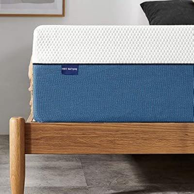 Queen Mattress, Iyee Nature 8 inch Gel Memory Foam Mattress in a Box, Foam Bed Mattress Medium Fi... | Amazon (US)