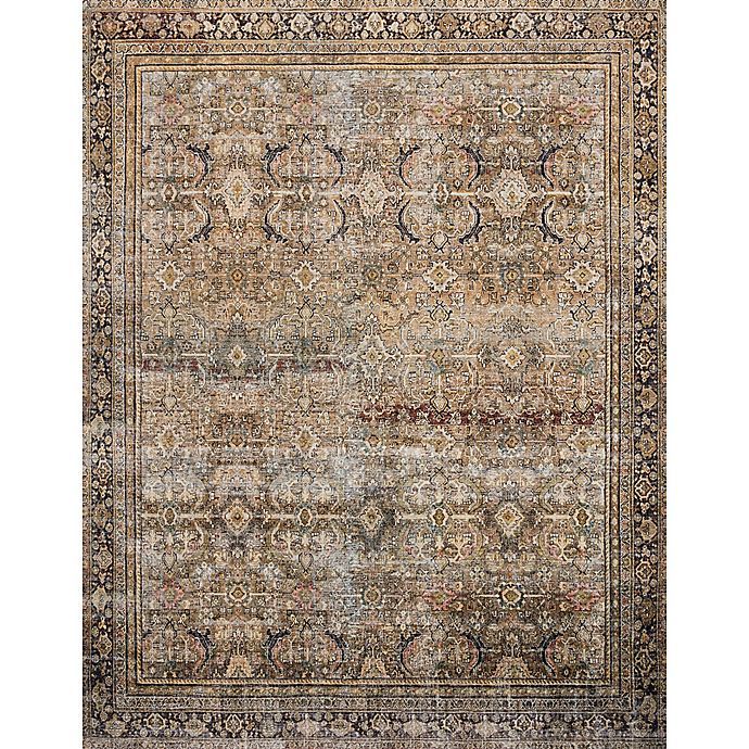 Loloi Rugs Layla 7'6" x 9'6" Area Rug in Olive/Charcoal | Bed Bath & Beyond | Bed Bath & Beyond