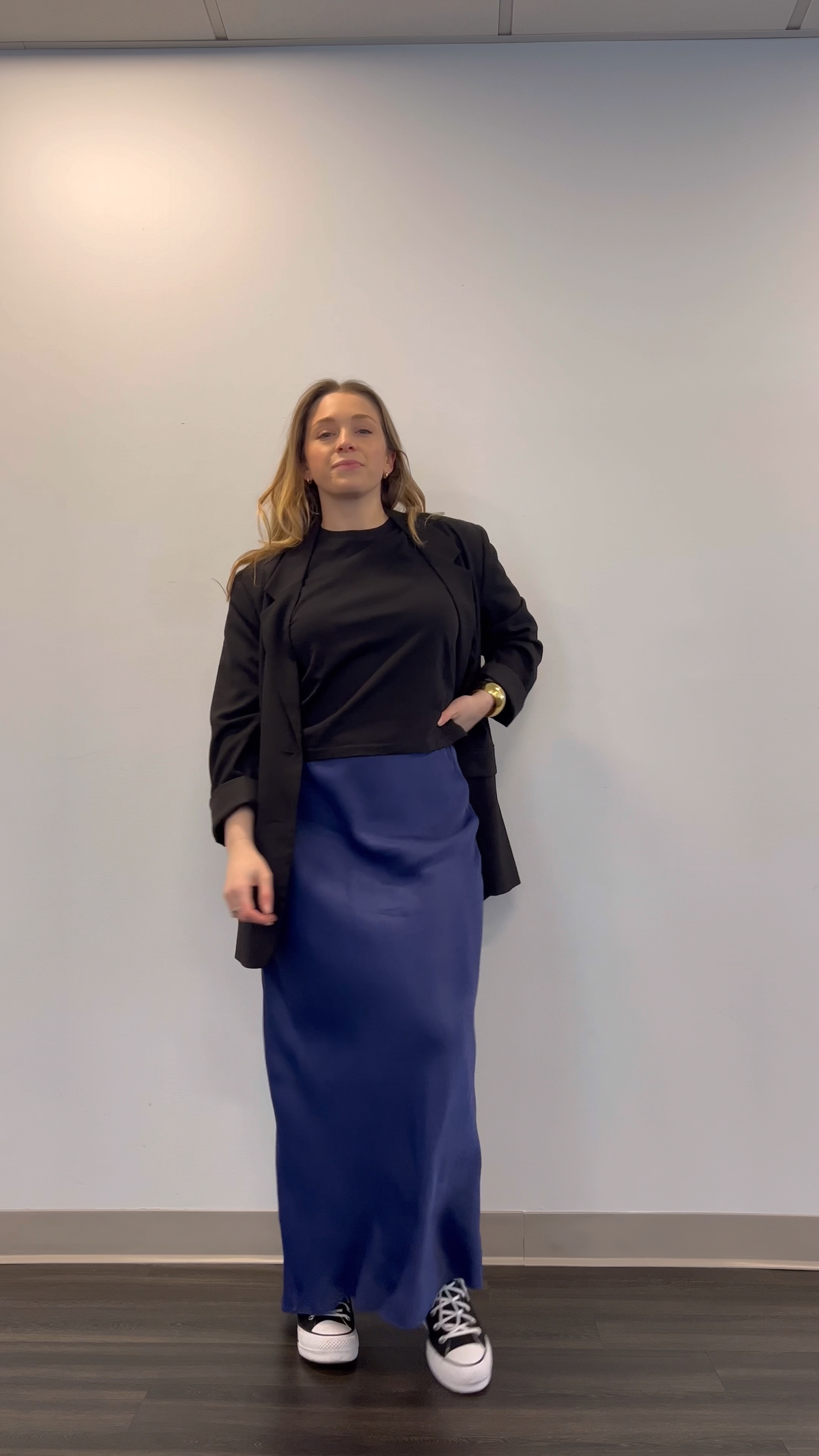 Black and navy work outfit! Skirt is so high quality from anthropology !

#LTKmidsize #LTKstyletip #LTKworkwear