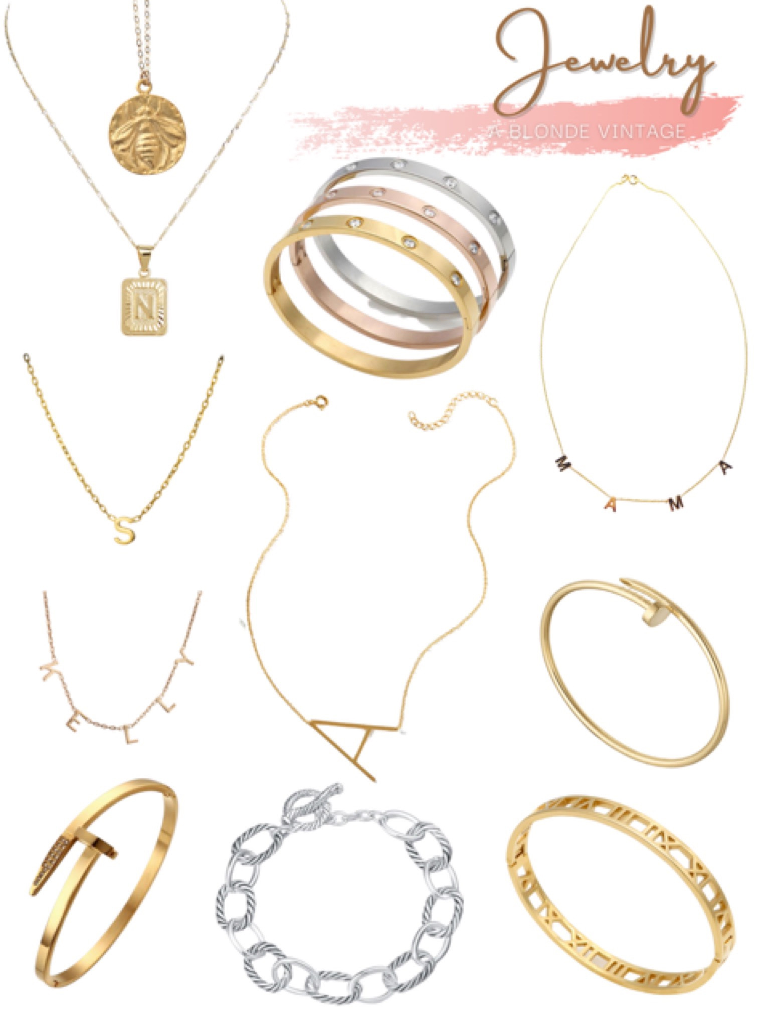 Jewelry for all the women in your life! Necklaces, rings, earrings, bracelets and more! Each make a great gift this holiday season! #jewelrygifts #giftsforher 

#LTKHoliday #LTKunder100 #LTKfamily