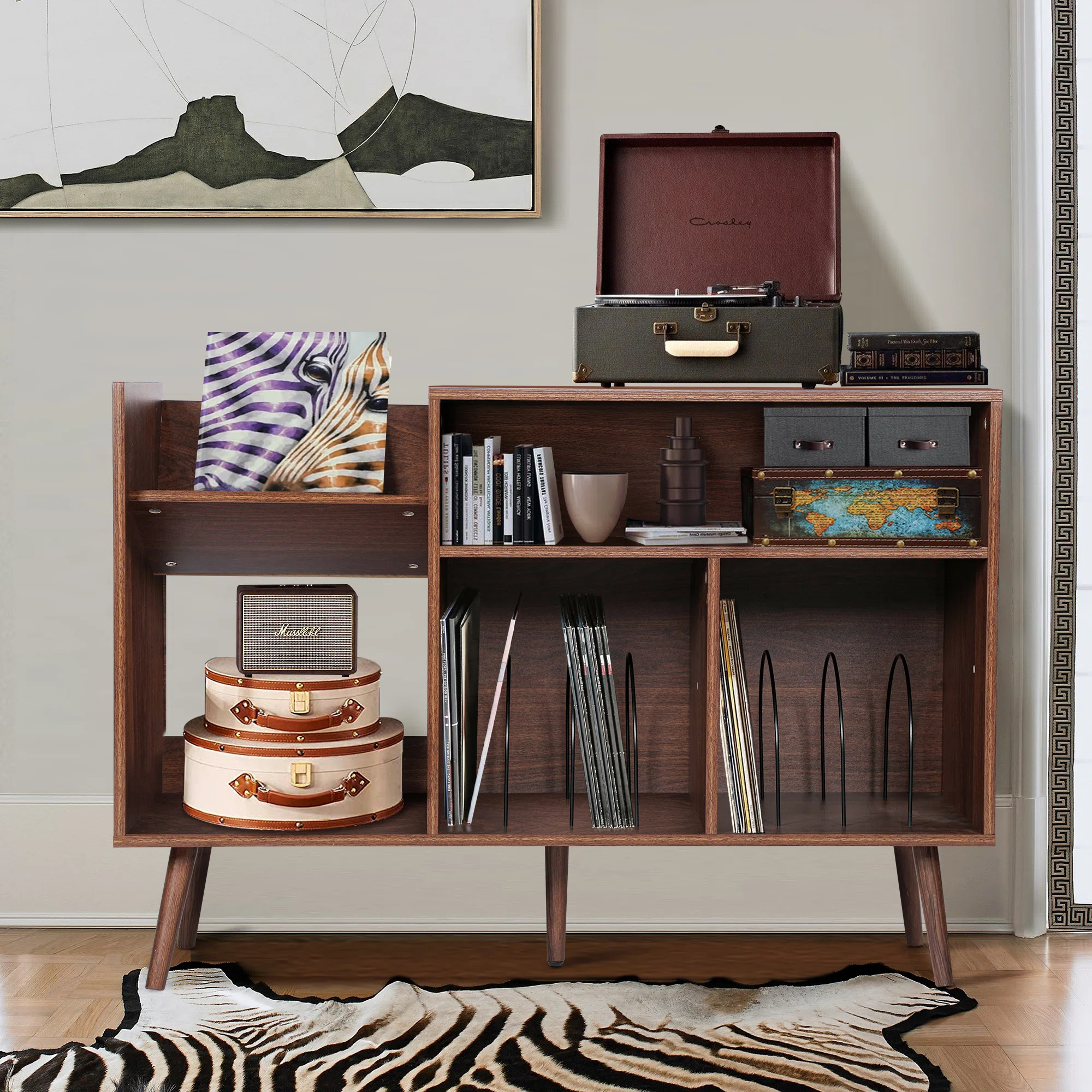 Record Player Stand | Wayfair North America
