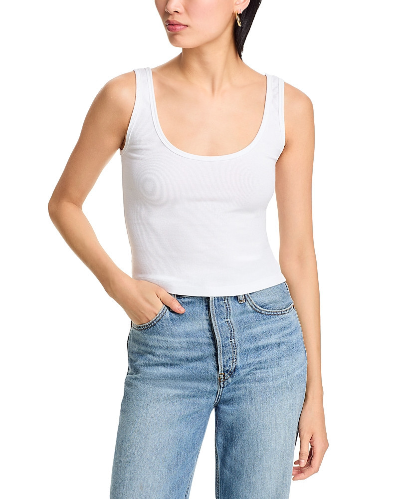 Cotton Citizen Verona Scoop Neck Tank Top | Bloomingdale's (US)