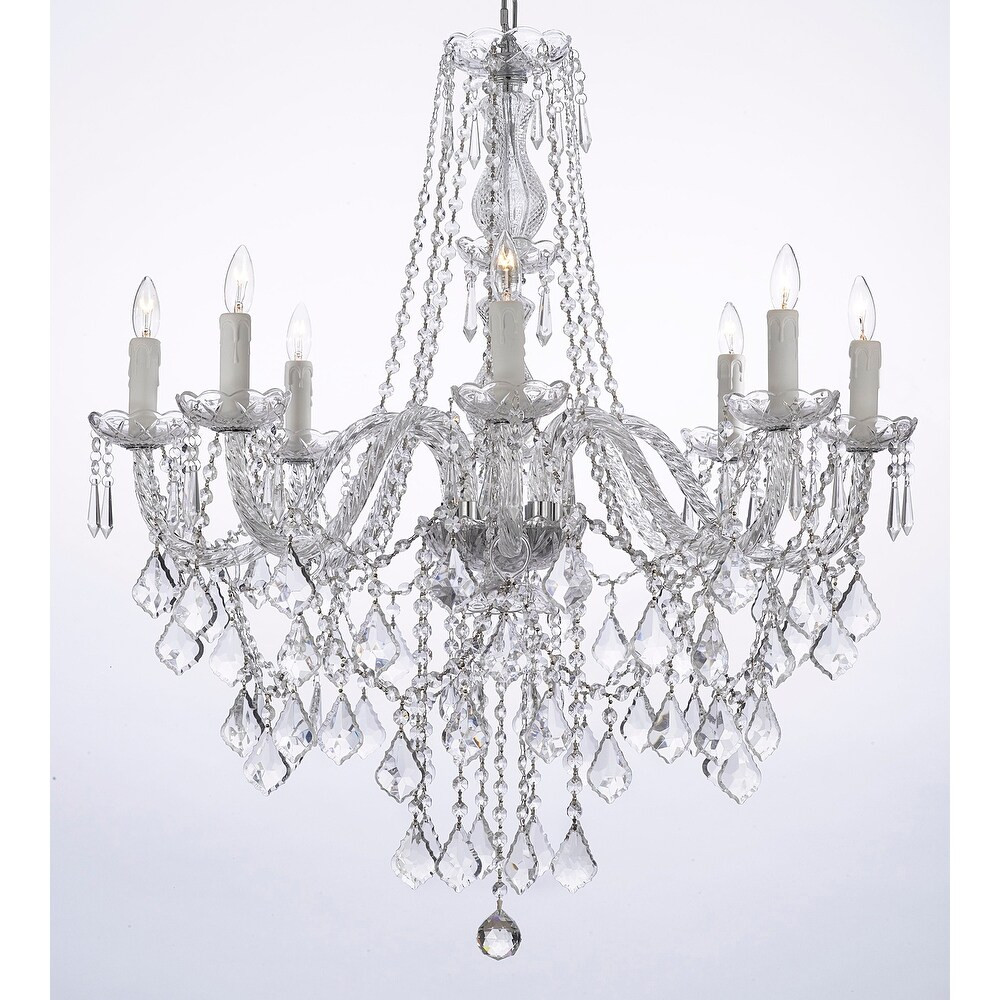 Crystal Chandelier Lighting 8 Light Fixture | Bed Bath & Beyond
