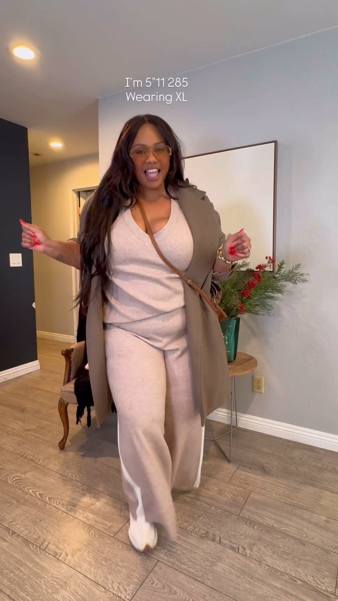 Perfect matching set for the winter months’ . I’m 5”11 285lb wearing 1x 

#LTKPlusSize #LTKmomlife #LTKTall