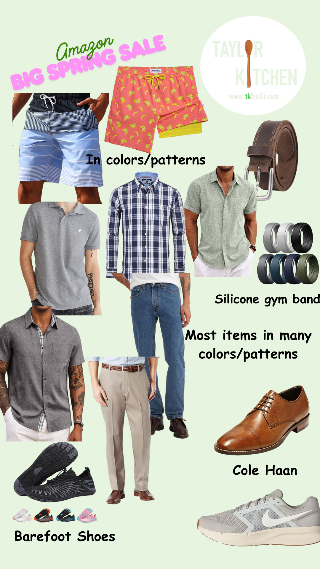 @Amazon's Big Spring Sale 🌸 continues through March 31st & there are some great deals for guys.  From swim trunks to polos, shoes & more.

Find some of my picks here on my LTK😉 

 #LTKSaleAlert #LTKSwim