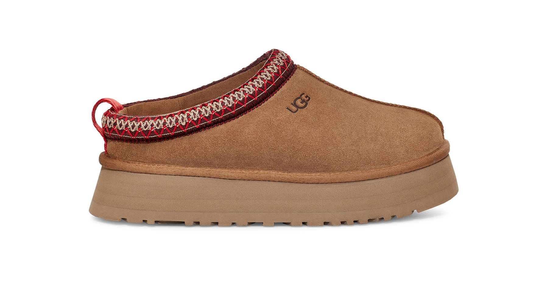 UGG Women's Tazz Suede Slippers in Chestnut, Size 11 | UGG (US)