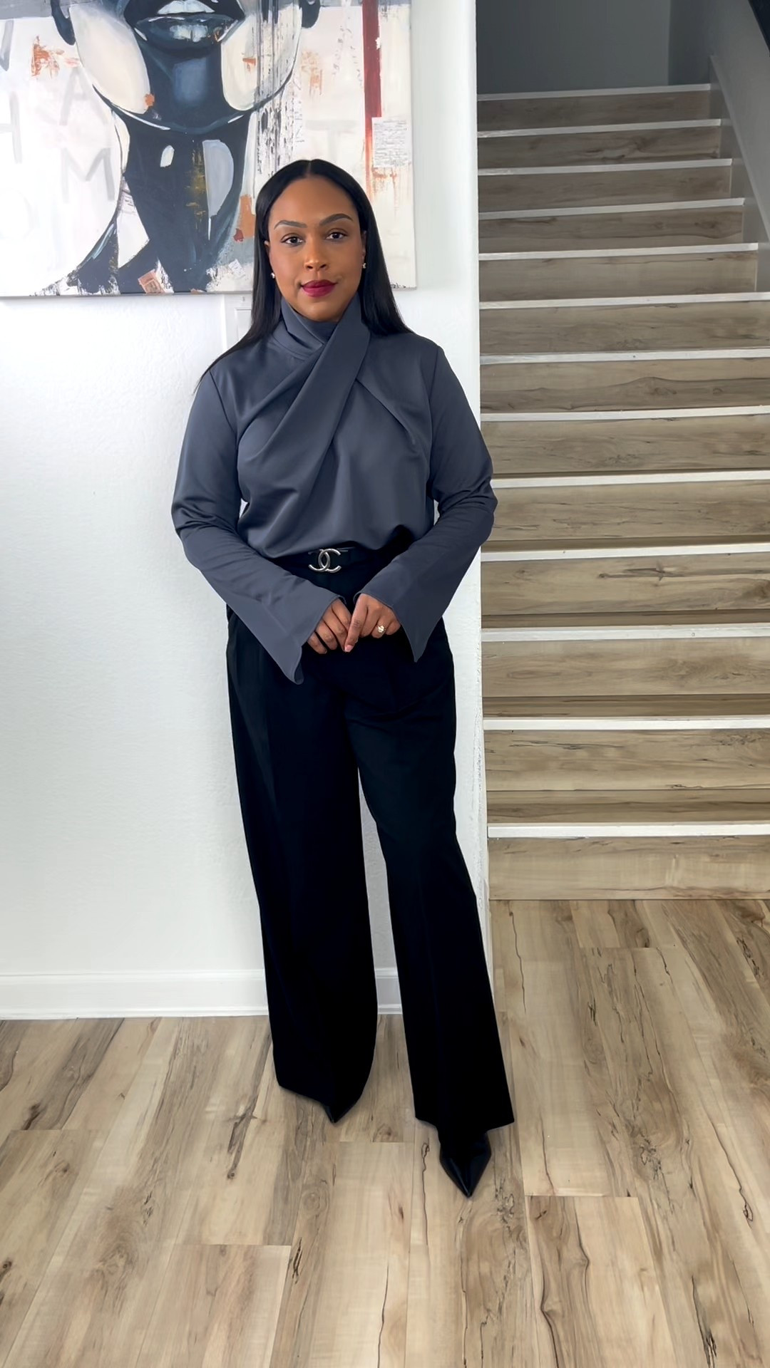 Gray and black - the perfect winter work color combo! ❤️

#LTKSeasonal #LTKFindsUnder50