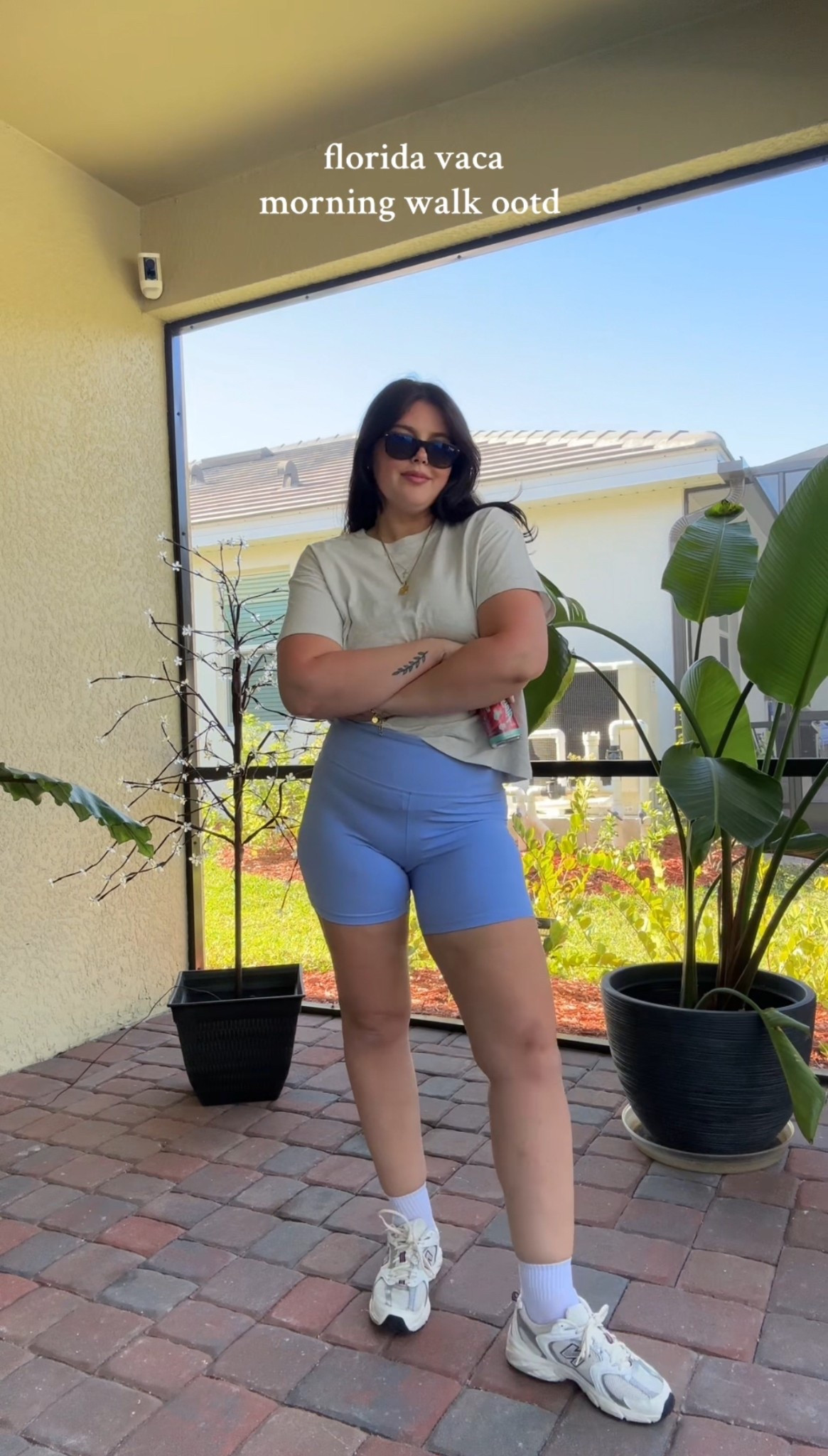 These Old Navy biker shorts + boxy tee is everything 🦋💙

#LTKFindsUnder100 #LTKStyleTip #LTKFindsUnder50
