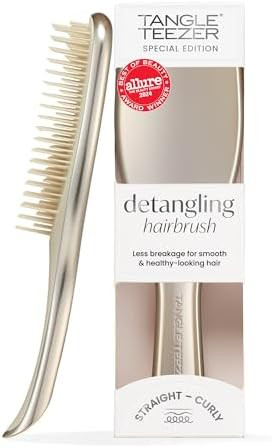 Tangle Teezer Chrome Ultimate Detangler Brush for Wet & Dry Hair, Eliminates Knots & Reduces Brea... | Amazon (US)