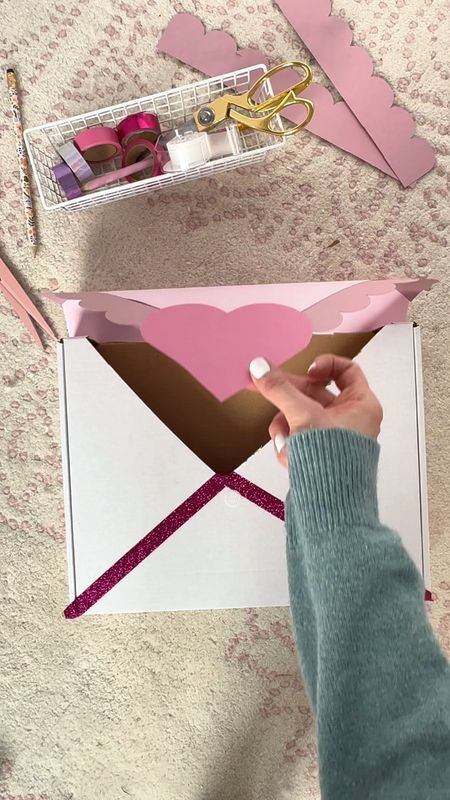 Oversized Valentine envelope for a heartfelt surprise! 💌🫶🏻✨Who do you need to MAKE one for?! 

#LTKSeasonal #LTKkids #LTKGiftGuide