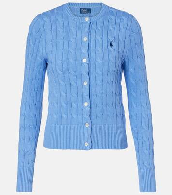 Cable-knit cotton cardigan | Mytheresa (UK)