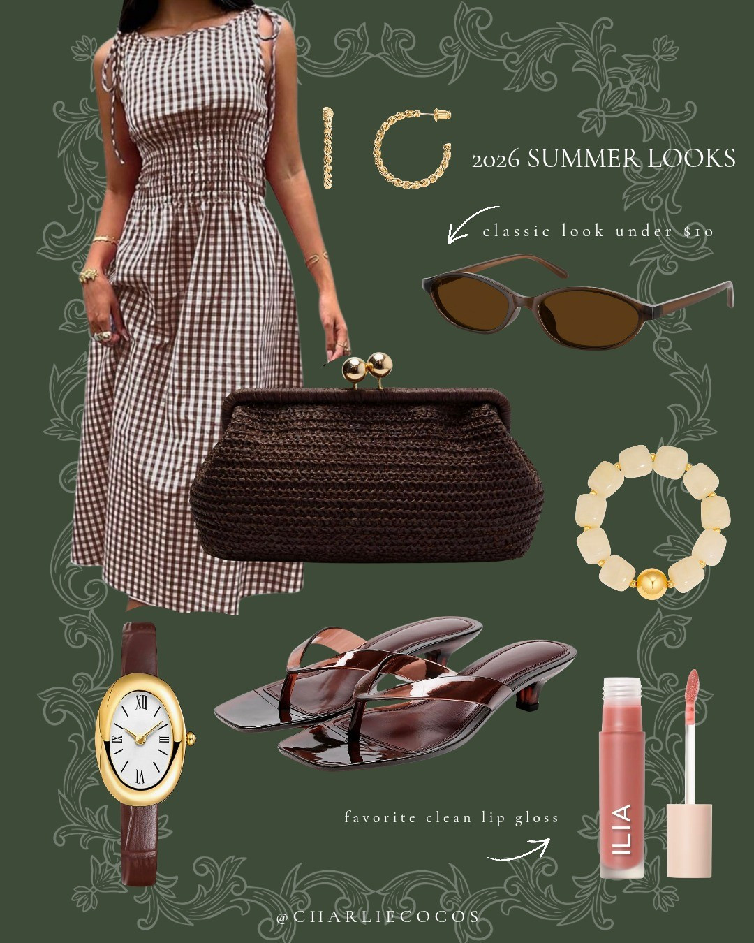 Amazon summer looks! Amazon dresses. Summer accessories. Handbags. Brown sunglasses. Bead bracelets. Clean makeup. Old Money. Coastal.

#LTKootd #LTKSaleAlert #LTKOver40